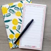 Bloc notes liste de course