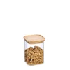 Bocal carré en verre 900 ml