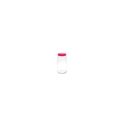 Bocal de conservation en verre 3L rouge