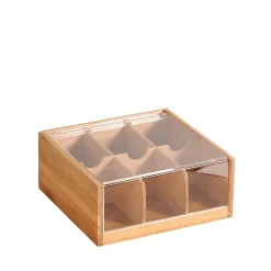 Boîte de rangement pour sachets de thé