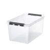 Boîte de rangement transparente 32 litres