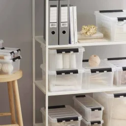 Boîte de rangement transparente 32 litres