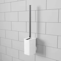 Brosse de toilette murale