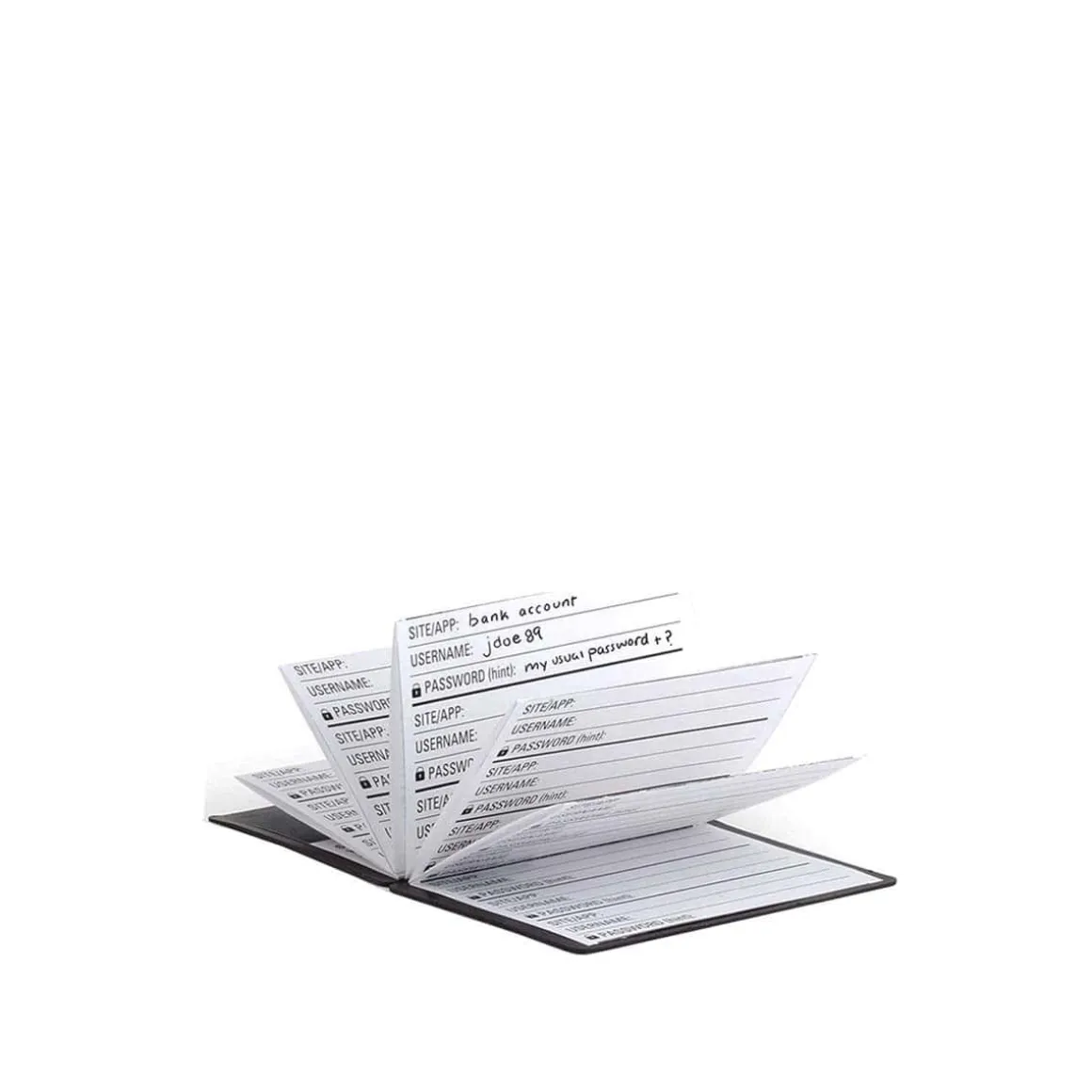 Carnet discret pour mots de passe