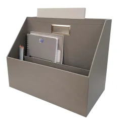Casier interne gris pour bureau nomade
