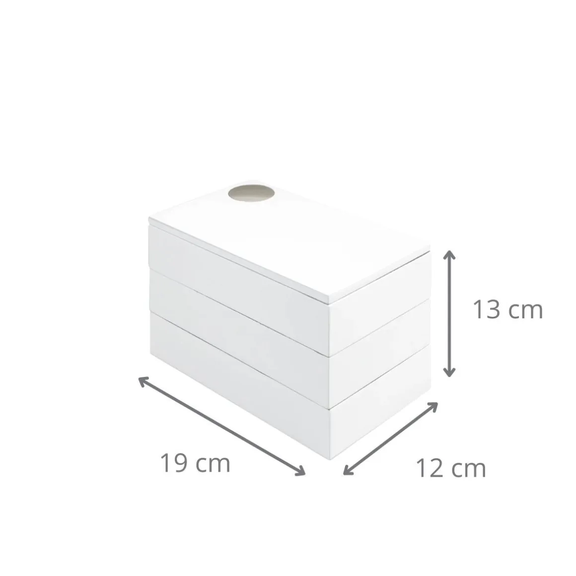 Coffret à bijoux compact