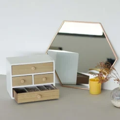 Coffret à bijoux en bois