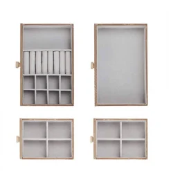 Coffret à bijoux en bois