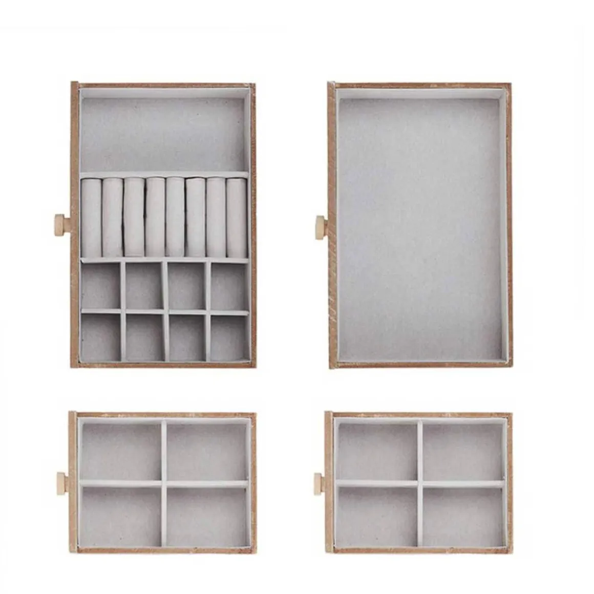Coffret à bijoux en bois