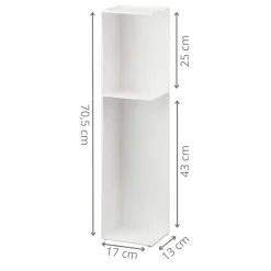 Colonne de rangement pour WC