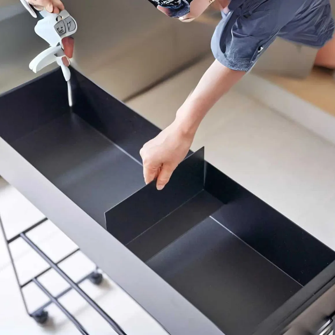 Console à roulettes
