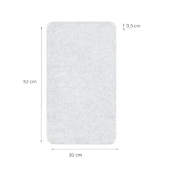 2 couvre plaques de cuisson transparentes
