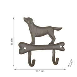 Crochets chien en fonte