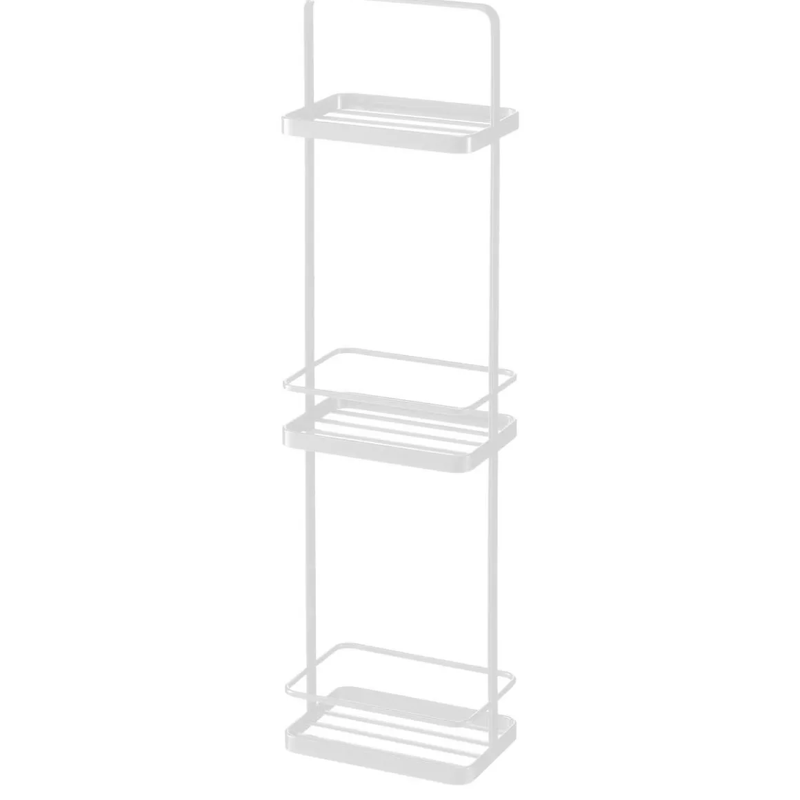 Etagère de salle de bain étroite sur pied