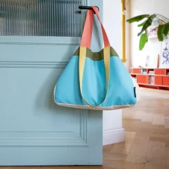 Grand sac en toile coloré