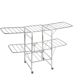 Grand étendoir à linge en inox