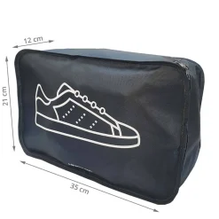 Housse de voyage grise pour baskets