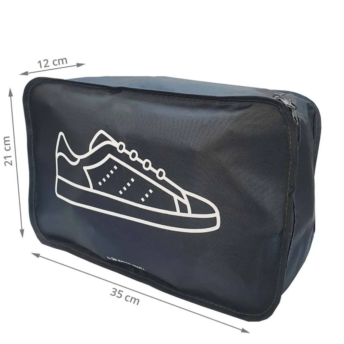 Housse de voyage grise pour baskets