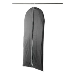 Housse pour vêtements en PEVA noir (L)