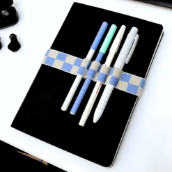 Élastique porte stylos pour cahier A5