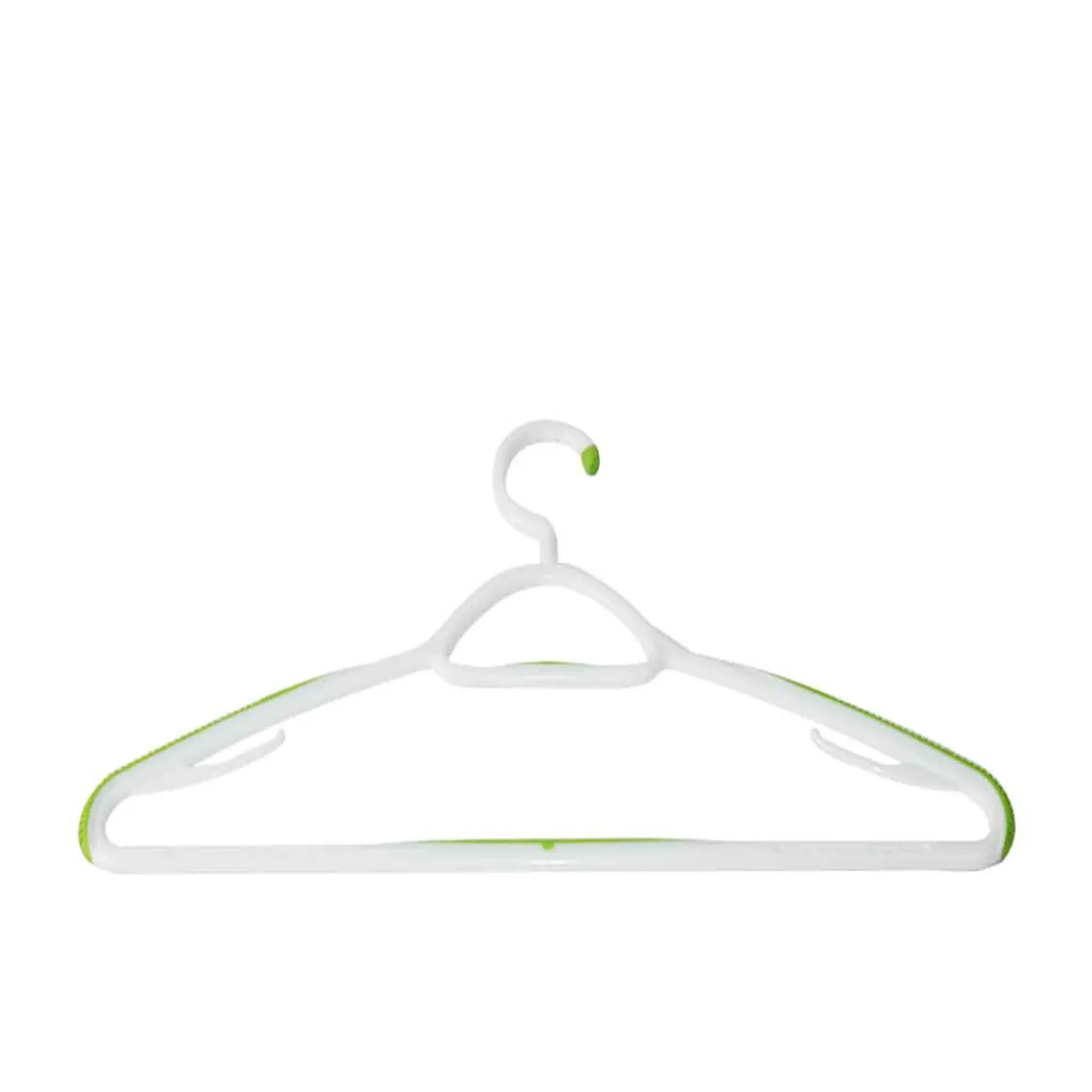 Lot de 2 cintres en plastique antiglisse