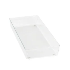 Organisateur XL rectangulaire en acrylique pour tiroirs