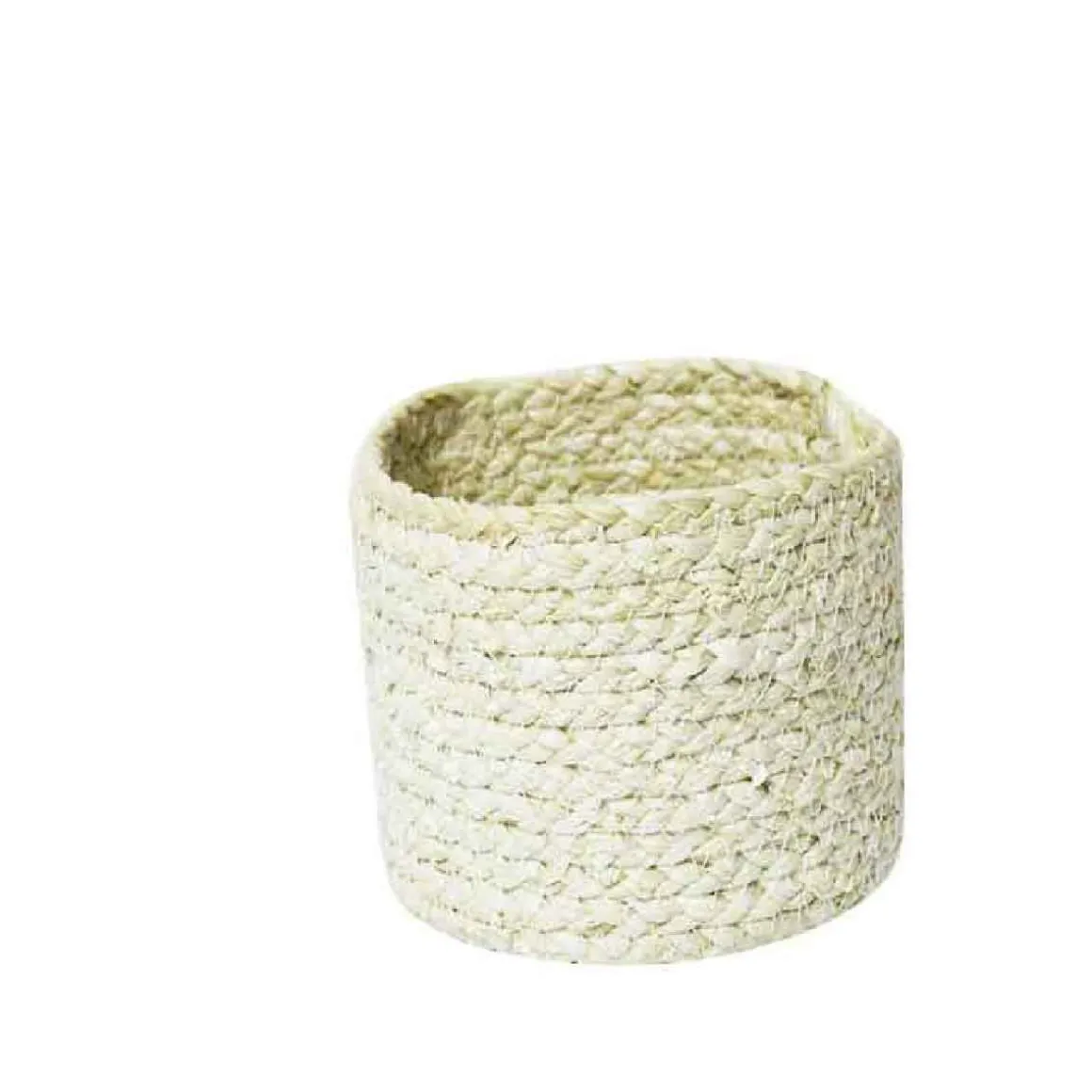 Panier rond pour salle de bain L