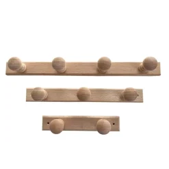 Patère à 3 têtes rondes