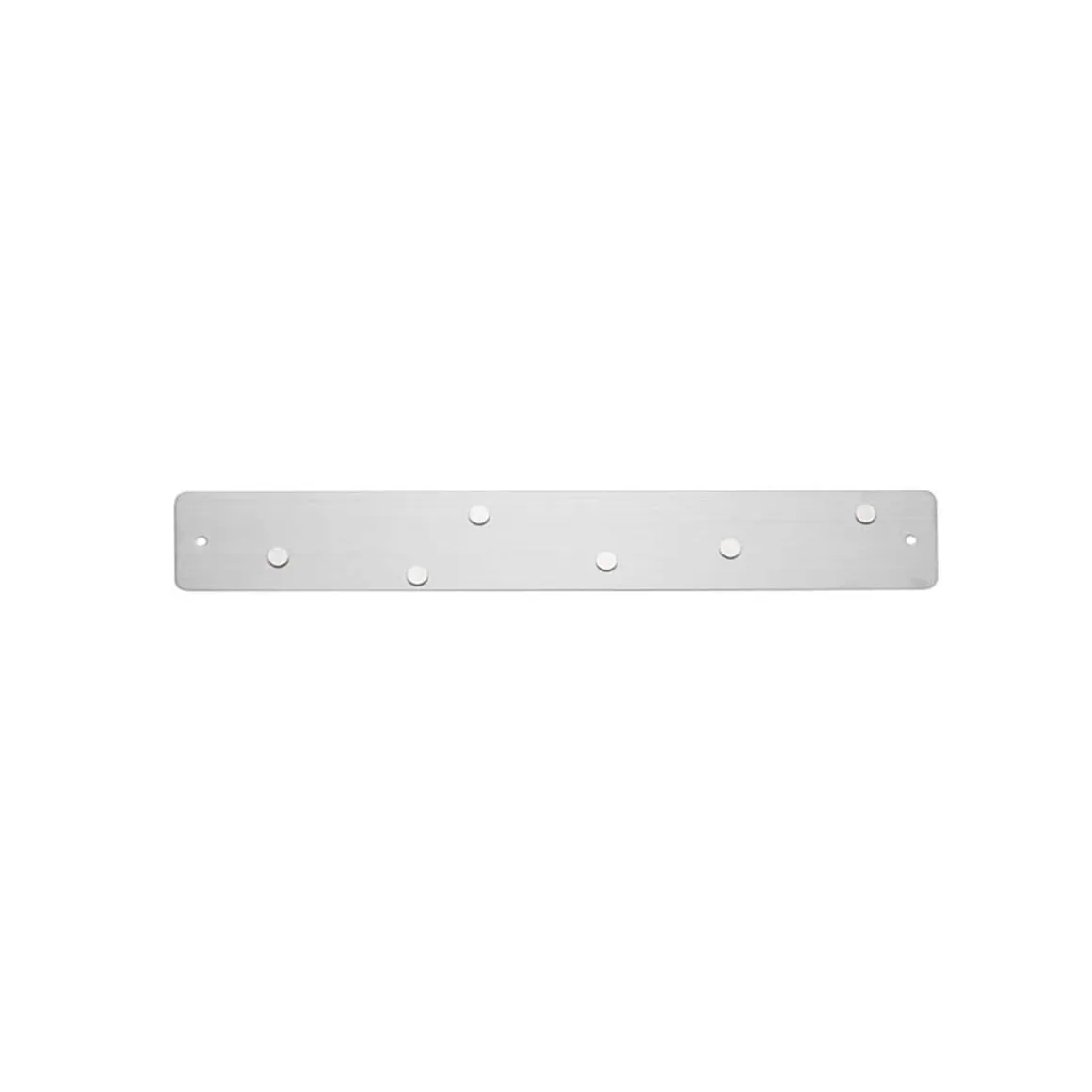 Petite barre magnétique murale en inox avec 6 aimants fins et puissants