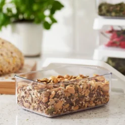 Petite boîte de rangement alimentaire hermétique 0,35 litre