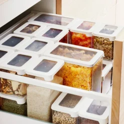 Petite boîte de rangement alimentaire hermétique 0,35 litre