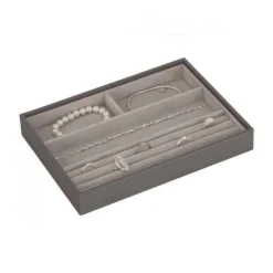 Plateau en velours pour bagues, colliers et bracelets