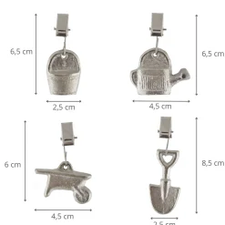 4 poids en fonte pour nappe