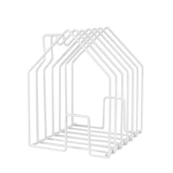Porte-revues en forme de maison