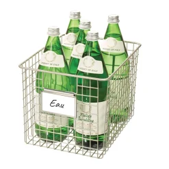 3 porte-étiquettes amovibles pour panier ou boîte