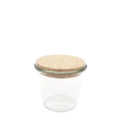 Pot en verre avec bouchon en liège 600 ml