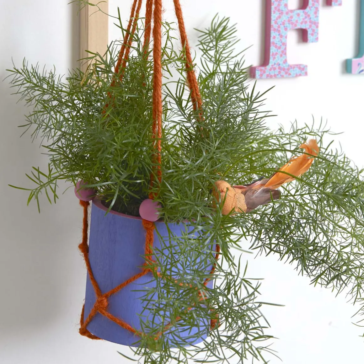 3 pots à crayons ronds en bois