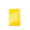 Protège passeport jaune brillant