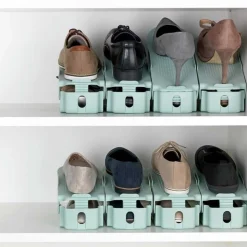 8 range-chaussures à hauteur réglable