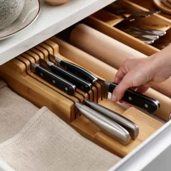 Range-couteaux de cuisine pour tiroir