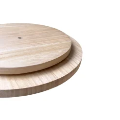 Range-épices tournant en bois clair