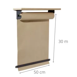 Rouleau de papier Kraft épais 50cm x 30m