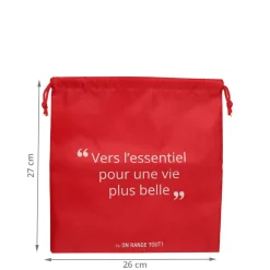 Sac essentiel rouge