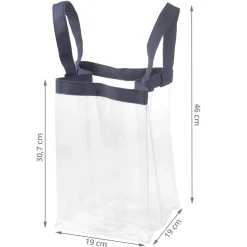 Sac pour 4 bouteilles transparent