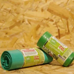 20 sacs poubelle écologiques et français 50 litres
