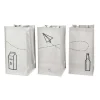3 sacs pour tri sélectif