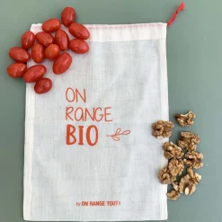 Sac à vrac en coton bio 20x28