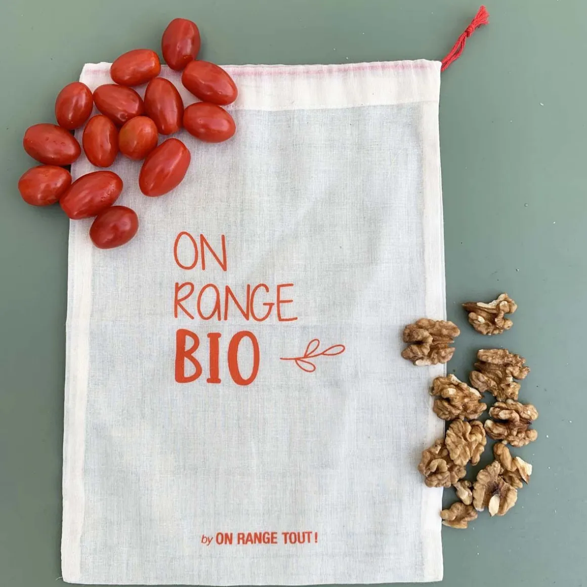 Sac à vrac en coton bio 20x28
