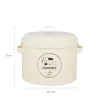 Seau à compost de cuisine avec filtre