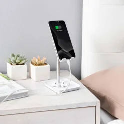 Support en hauteur pour téléphone portable